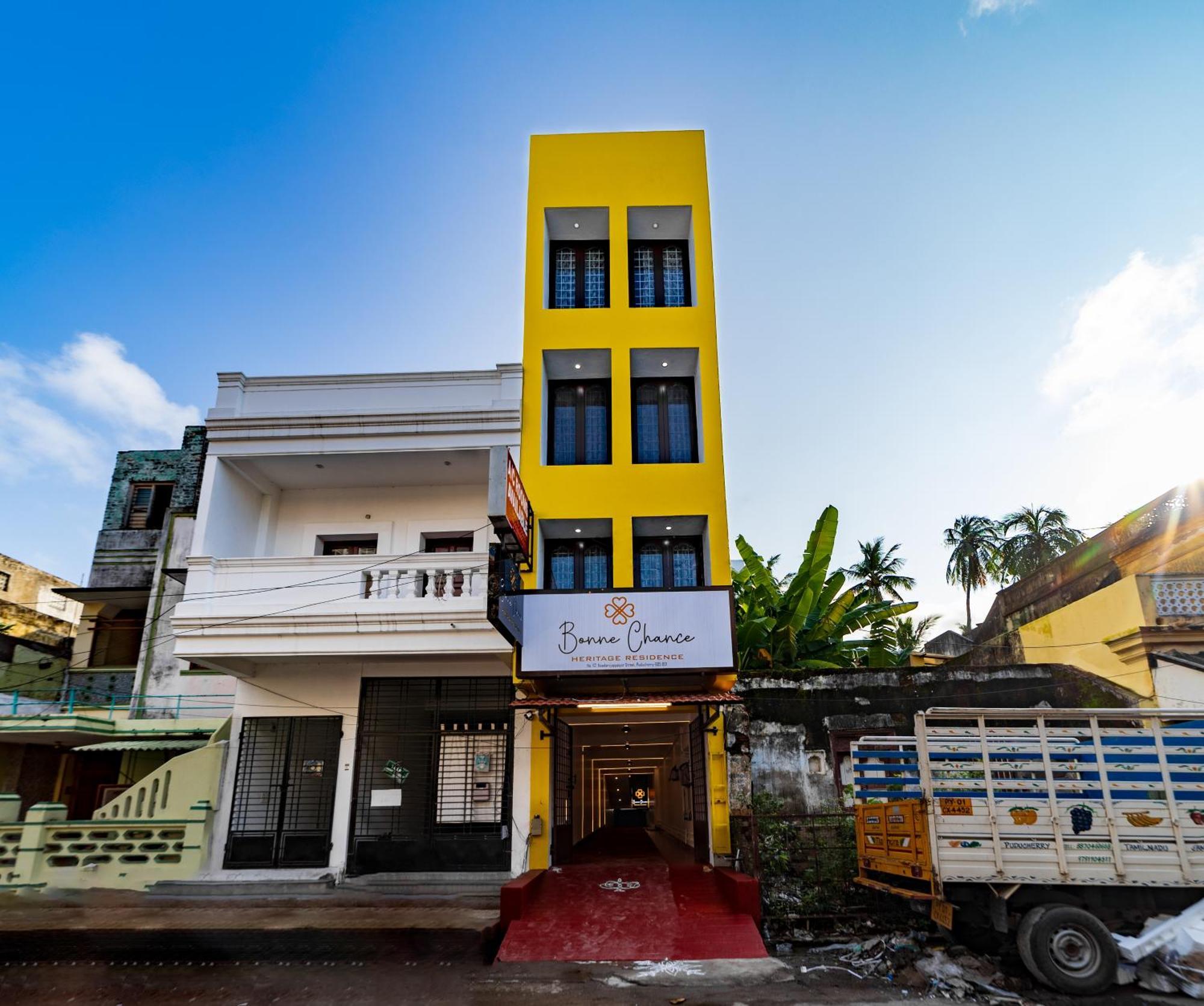 Bonne Chance Heritage Residence Pondicherry Eksteriør bilde